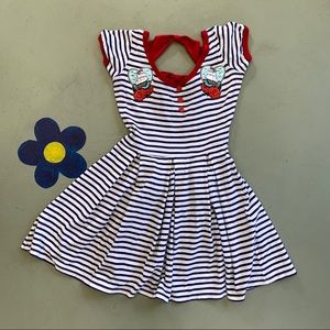 Hell Bunny Nautical Pinup Dress